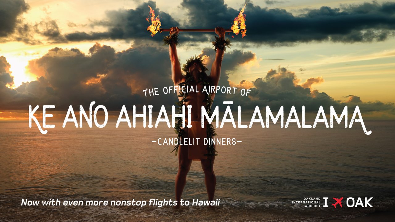 Campaign ad: The official airport of Ke Ano Ahiahi Mālamalama, Candlelit Dinners