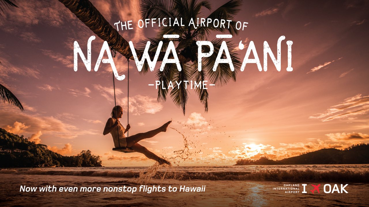 Campaign ad: The official airport of Nā Wā Pāʻani, Playtime