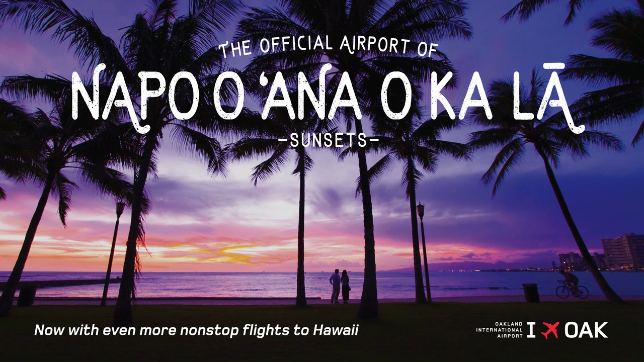 Campaign ad: The official airport of Napoʻo ʻana o ka Lā, Sunsets