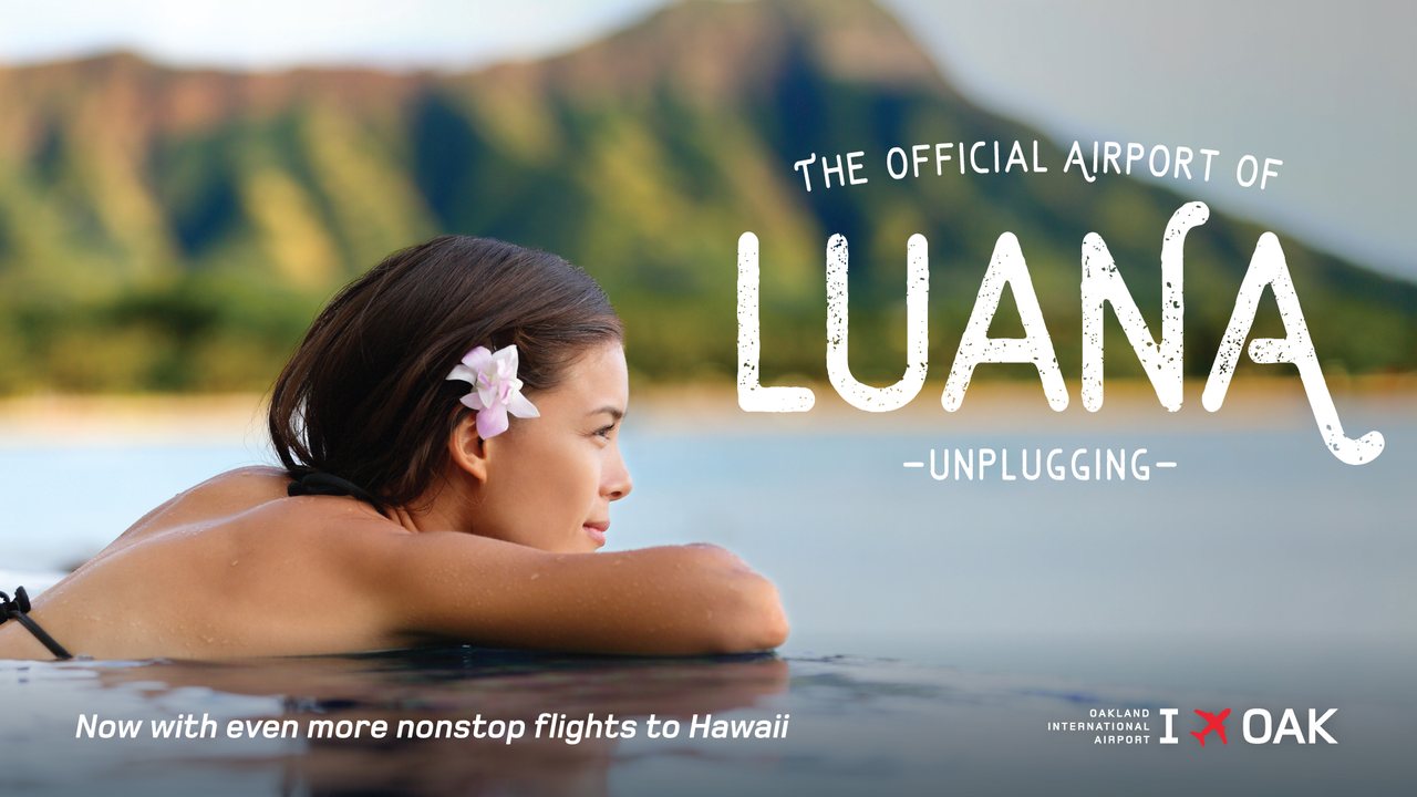 Campaign ad: The official airport of Luana, Unplugging