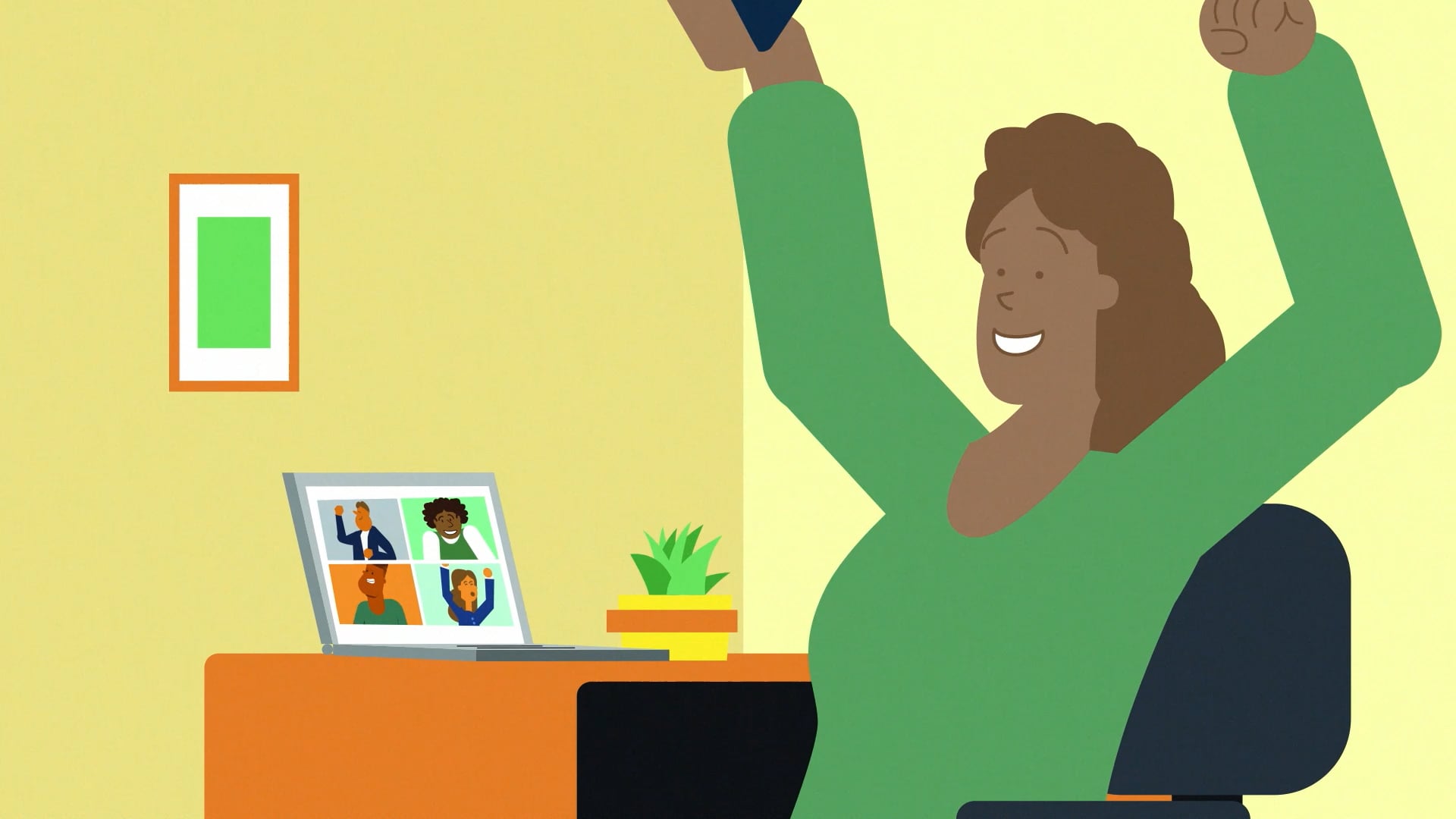 Animated short: Addie smiles